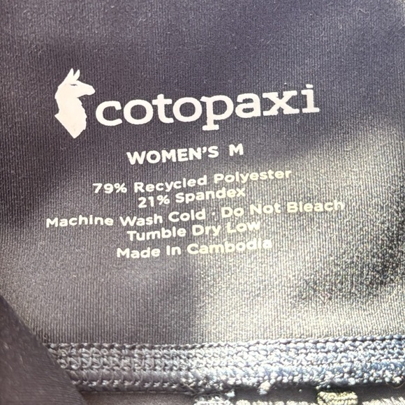 Cotopaxi women’s Mariposa Colorblock 7/8 Leggings - Picture 9 of 12